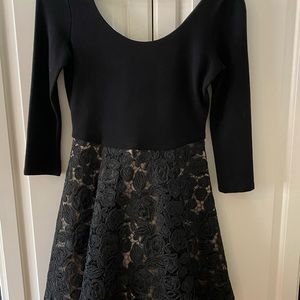 Alice and Olivia black dress